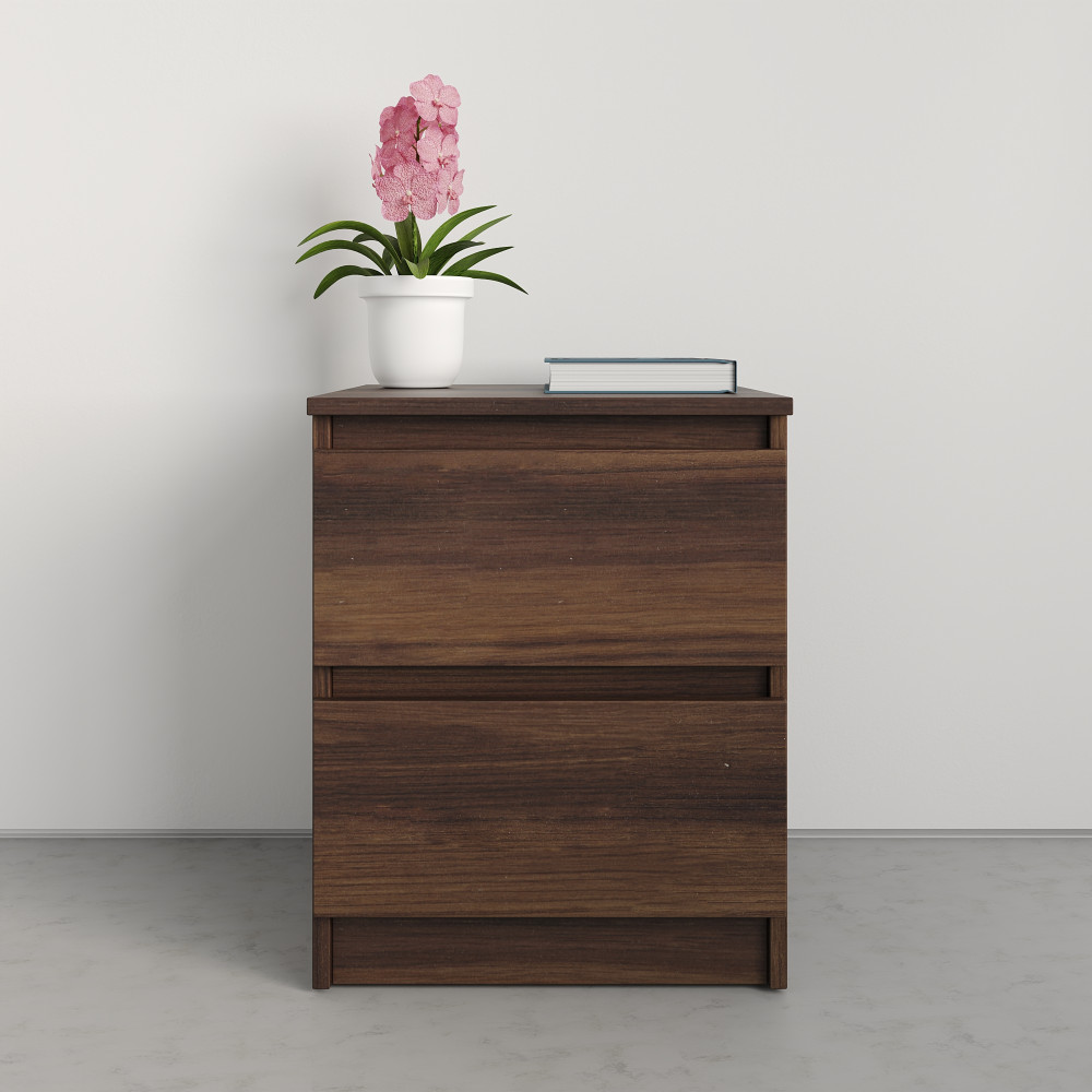 MebelStar Nightstand Neo Amber Oak, 40x43x53 cm (MBS-1189)