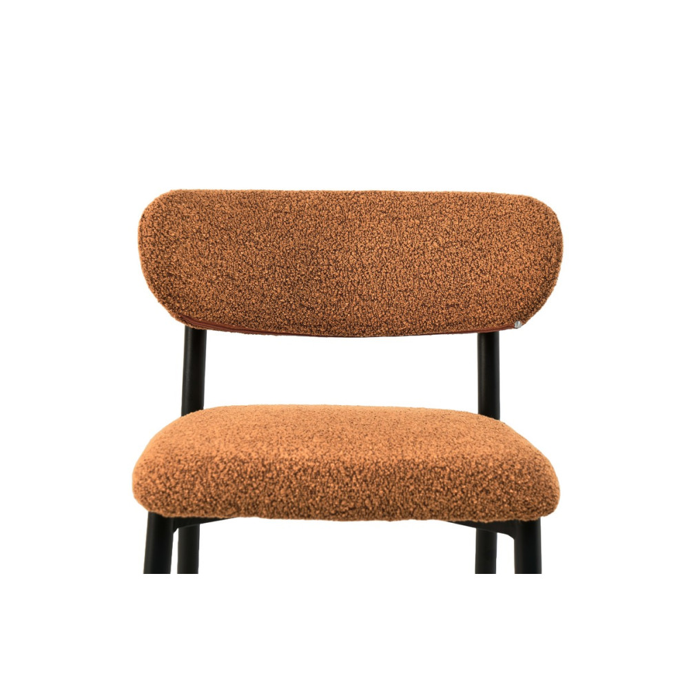 Стул барный Vetro B-160 Горчичный/Черный (VTR-1014)