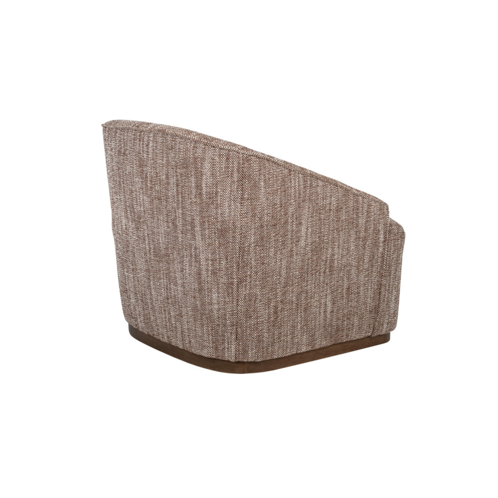 Кресло мягкое поворотное Vetro Тиволи Теплый каштан (VTR-1025)