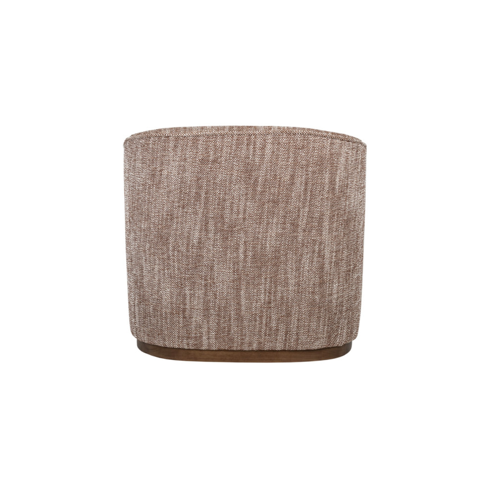 Кресло мягкое поворотное Vetro Тиволи Теплый каштан (VTR-1025)