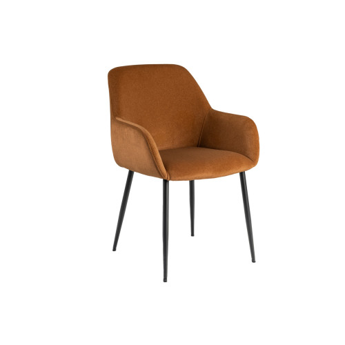 Стул кухонный Vetro M-220 Карамель/Черный (VTR-1045)