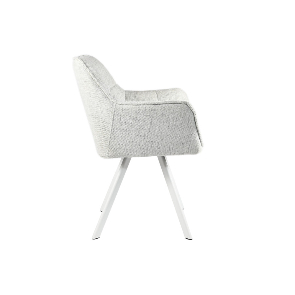 Стул кухонный Vetro M-235 Снежно-белый/белый (VTR-1055)