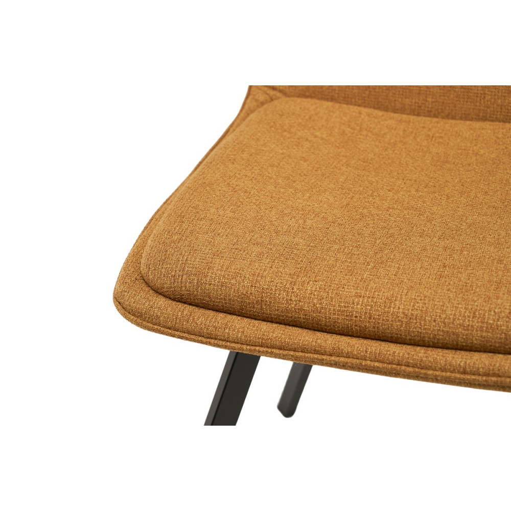 Стул кухонный Vetro M-71 Горчичный/Черный (VTR-1086)