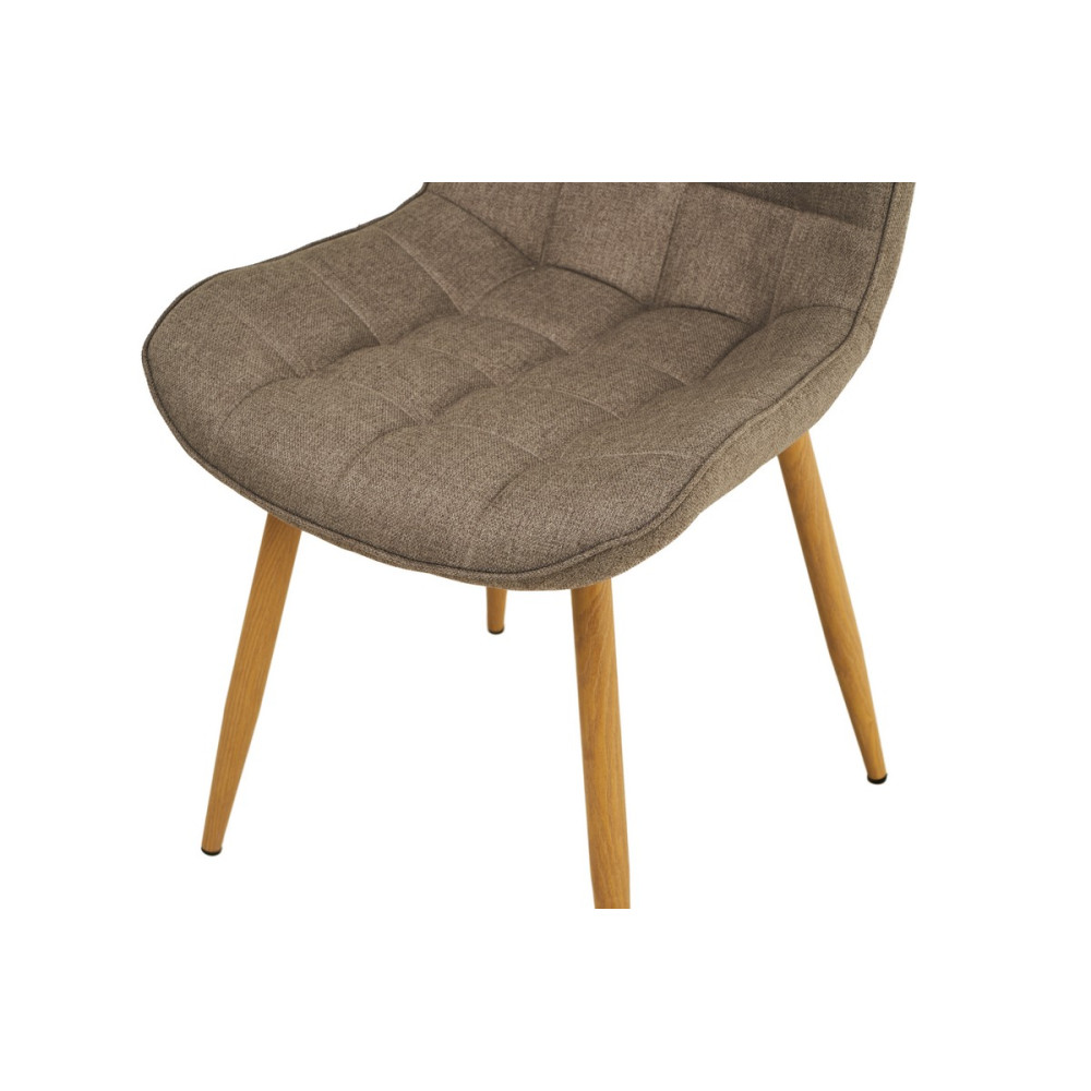 Стул кухонный Vetro M-76 Тауп/Дуб (VTR-1096)