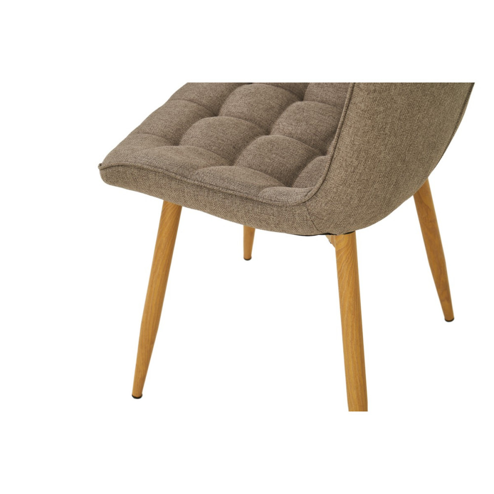 Стул кухонный Vetro M-76 Тауп/Дуб (VTR-1096)