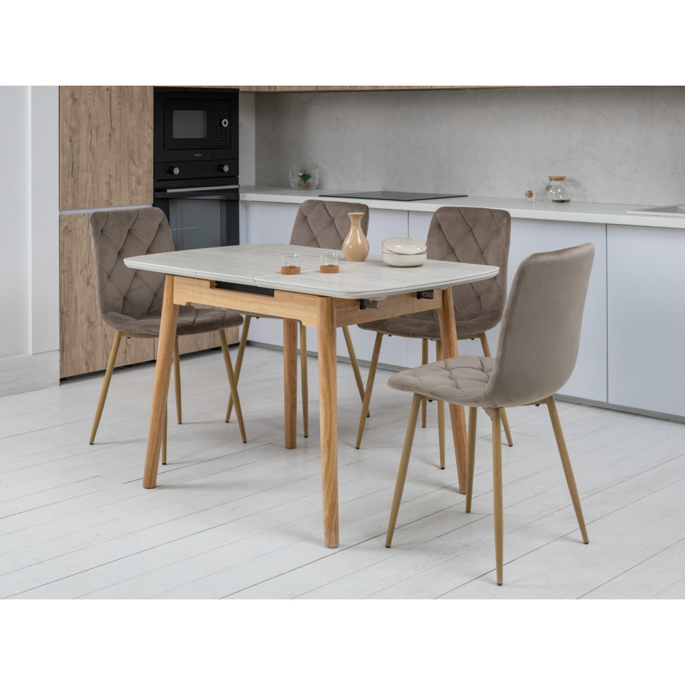 Стул кухонный Vetro N-41 Капучино/Дуб (VTR-1106)