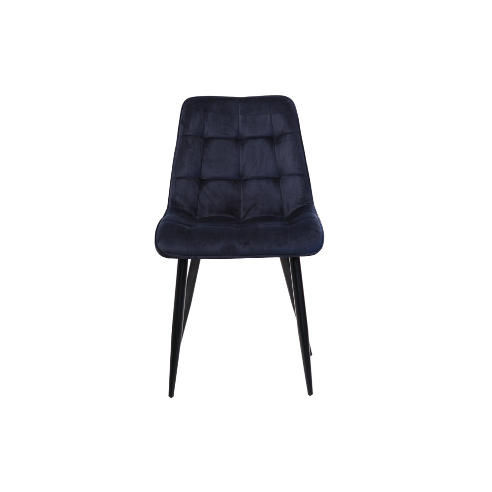 Стул кухонный Vetro N-46 Чернильно-синий/Черный (VTR-1126)