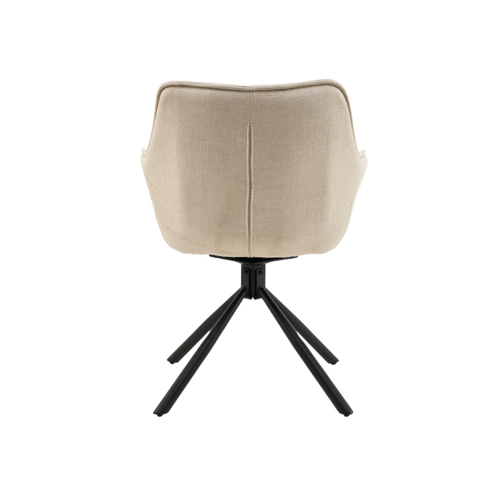 Стул поворотный Vetro R-69 Айвори/Черный (VTR-1169)