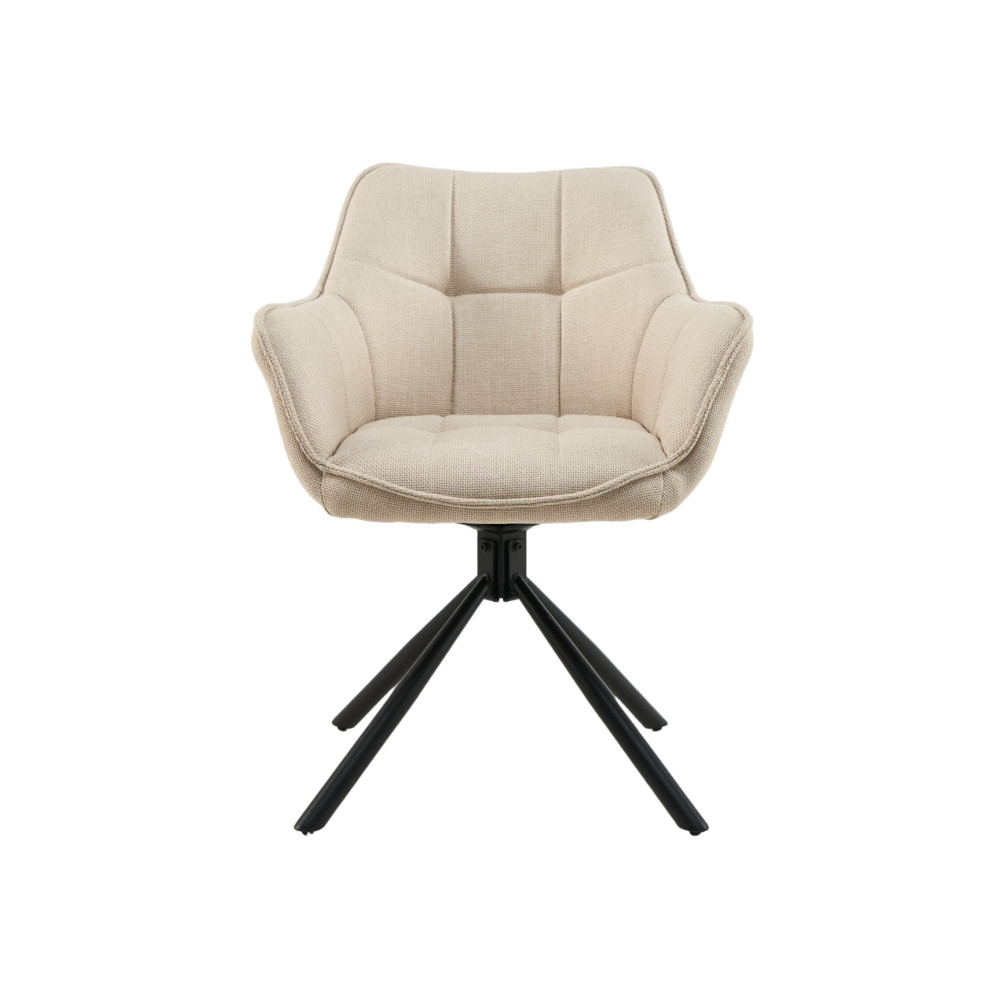 Стул поворотный Vetro R-69 Айвори/Черный (VTR-1169)