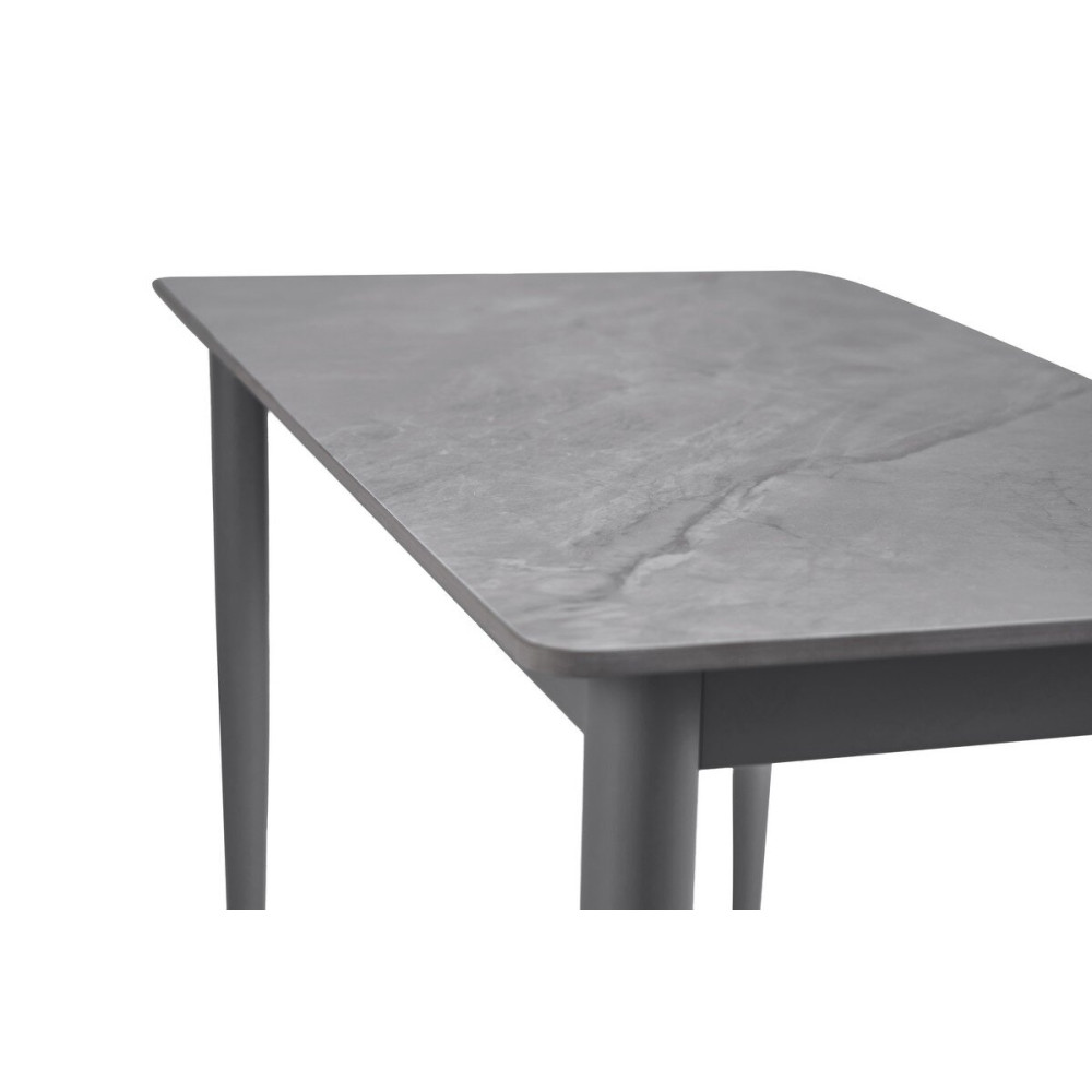 Обеденный керамический стол Vetro TM-110 Ребекка грей/Серый (VTR-1281)