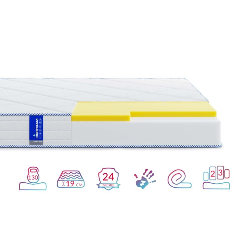 Матрас беспружинный Highfoam Obeliks Teos 90x200 см (HFM-1137)