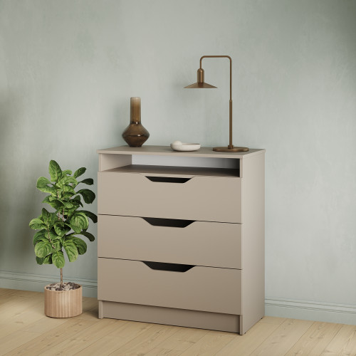 Комод в спальню MebelStar 800 Лилу 81x40x89 см Кашемир (MBS-1300)