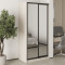 MebelStar Two-door wardrobe Standard BG 2 Mirrors Cashmere, 100x45x210 cm (MBS-11173)