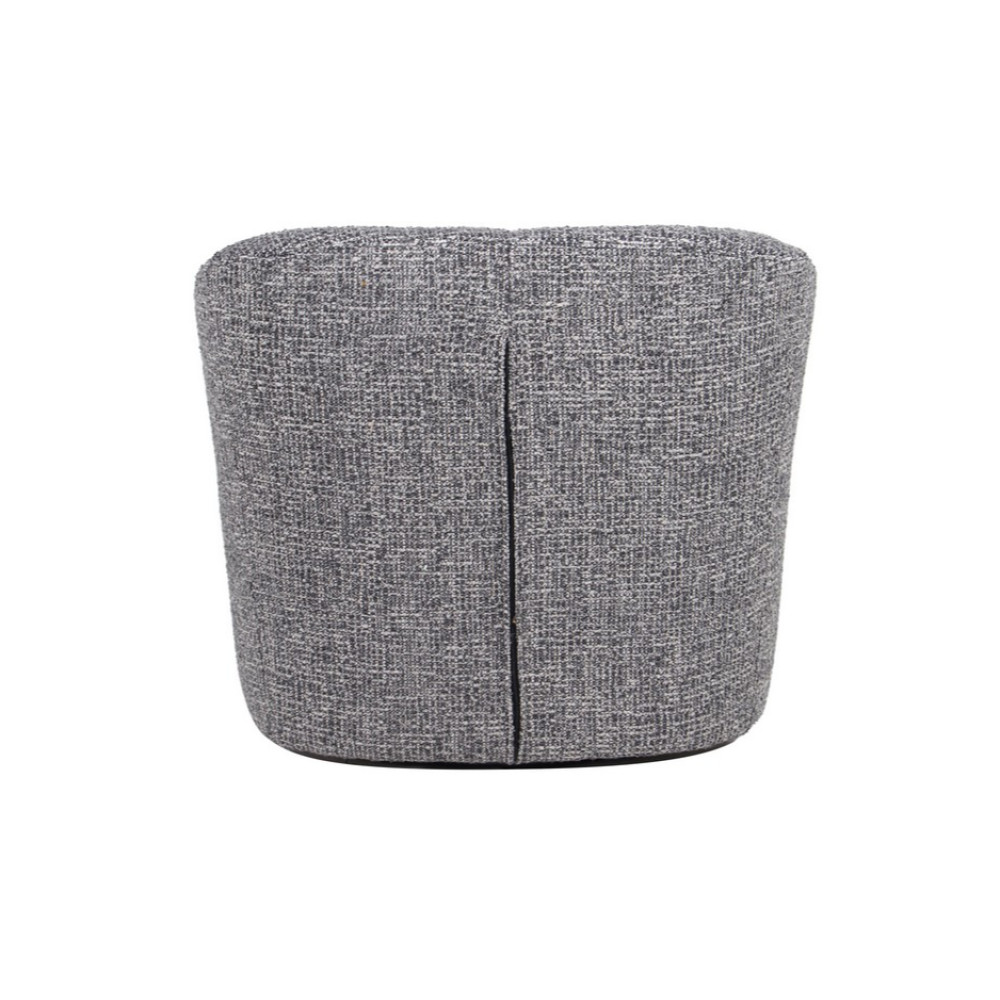 Кресло мягкое поворотное Vetro Тино Серый (VTR-1026)