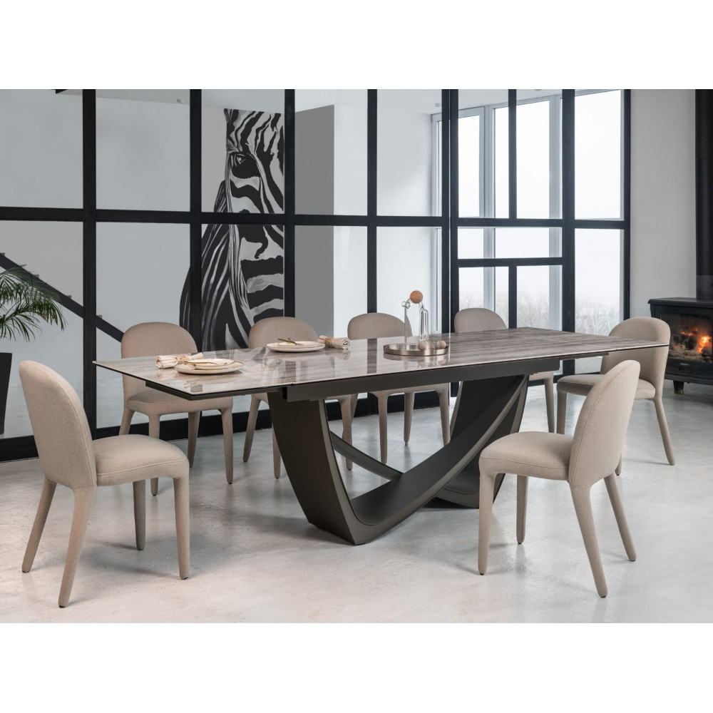 Стул кухонный Vetro M-127 Макадамия мохер (VTR-1036)