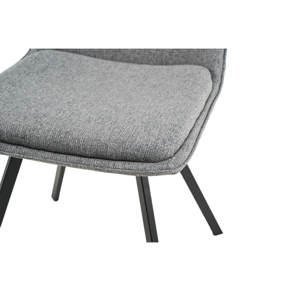 Стул кухонный Vetro M-71 Серый/Черный (VTR-1087)