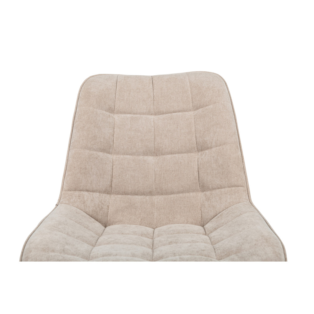 Стул кухонный Vetro M-79 Бежевый лен/Каучук (VTR-1097)