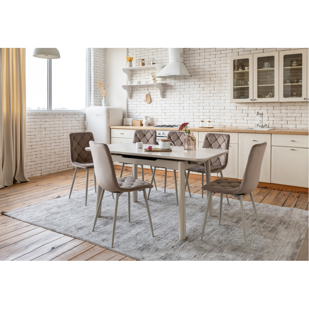 Стул кухонный Vetro N-41 Капучино (VTR-1107)