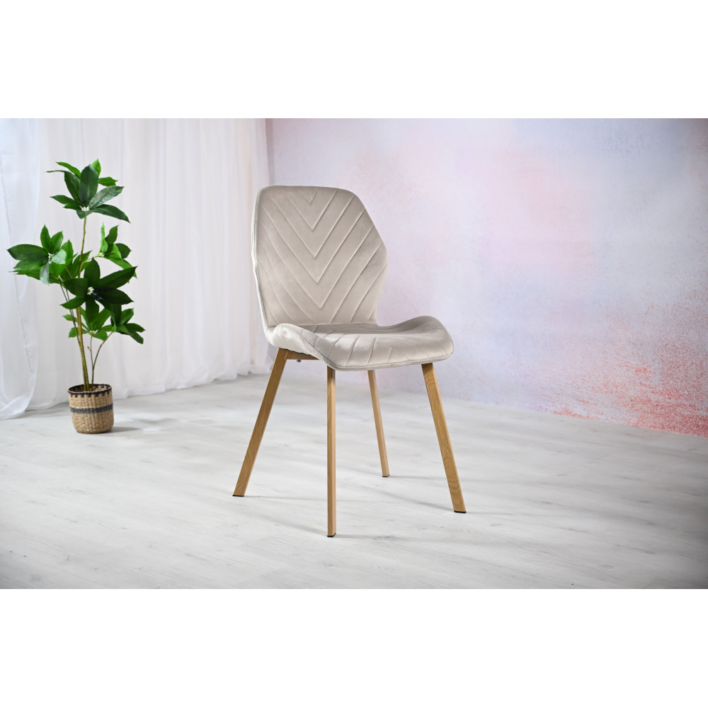 Стул кухонный Vetro N-54 Капучино/Дуб (VTR-1127)