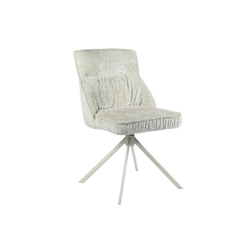 Стул поворотный Vetro R-168 Жемчужный нюд/белый (VTR-1157)