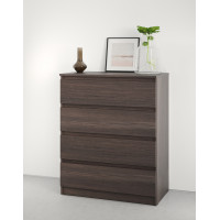 Комод в спальню MebelStar Нео 4Ш 80x43x98 см Дуб ристрето (MBS-1071)