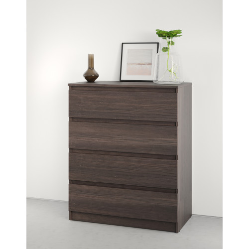 Комод в спальню MebelStar Нео 4Ш 80x43x98 см Дуб ристрето (MBS-1071)