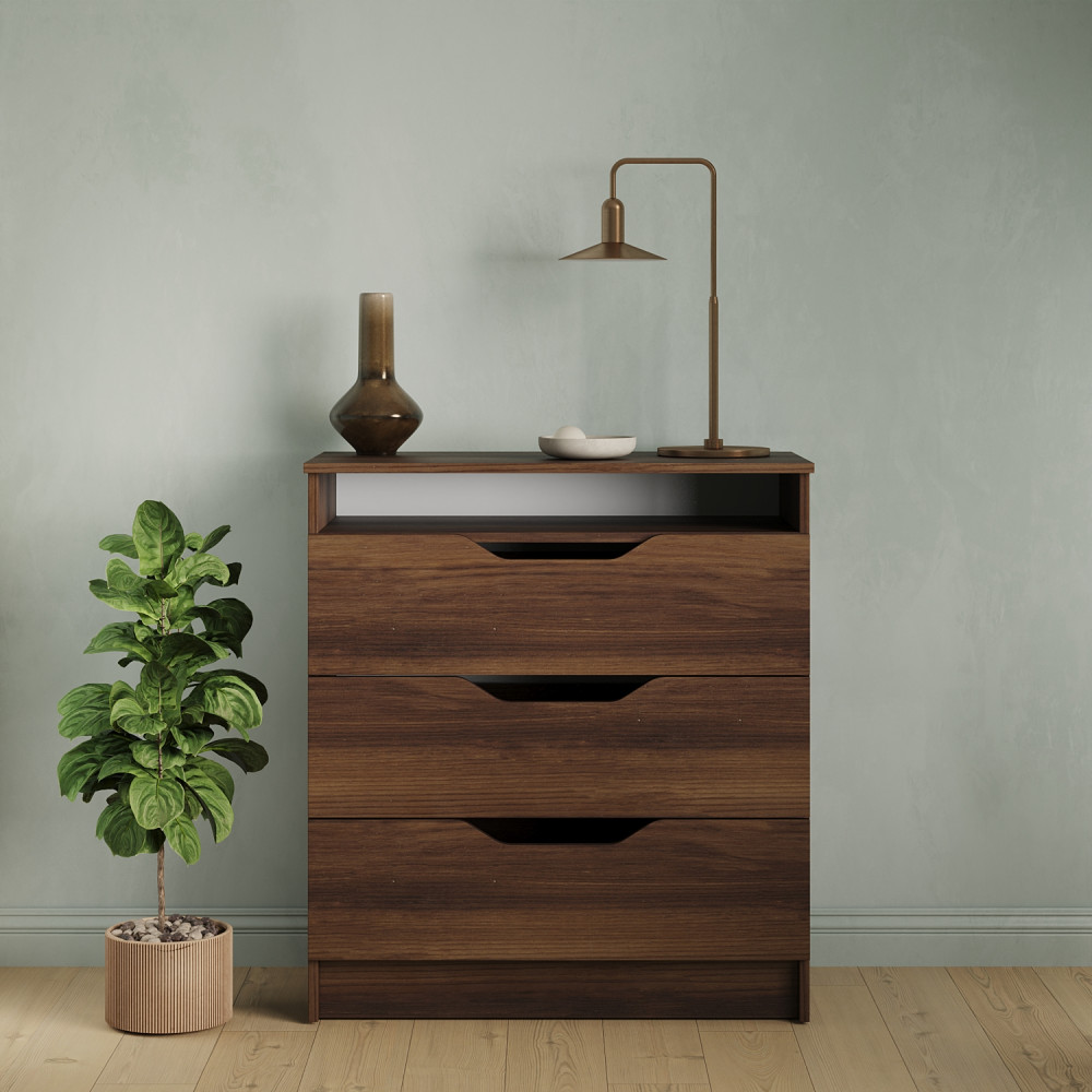 Комод в спальню MebelStar 800 Лилу 81x40x89 см Дуб янтарный (MBS-1341)