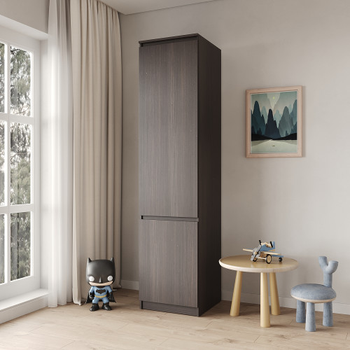 Пенал закрытый с полками MebelStar Нео 2Д 50x50x210 см Дуб ристрето (MBS-1171)