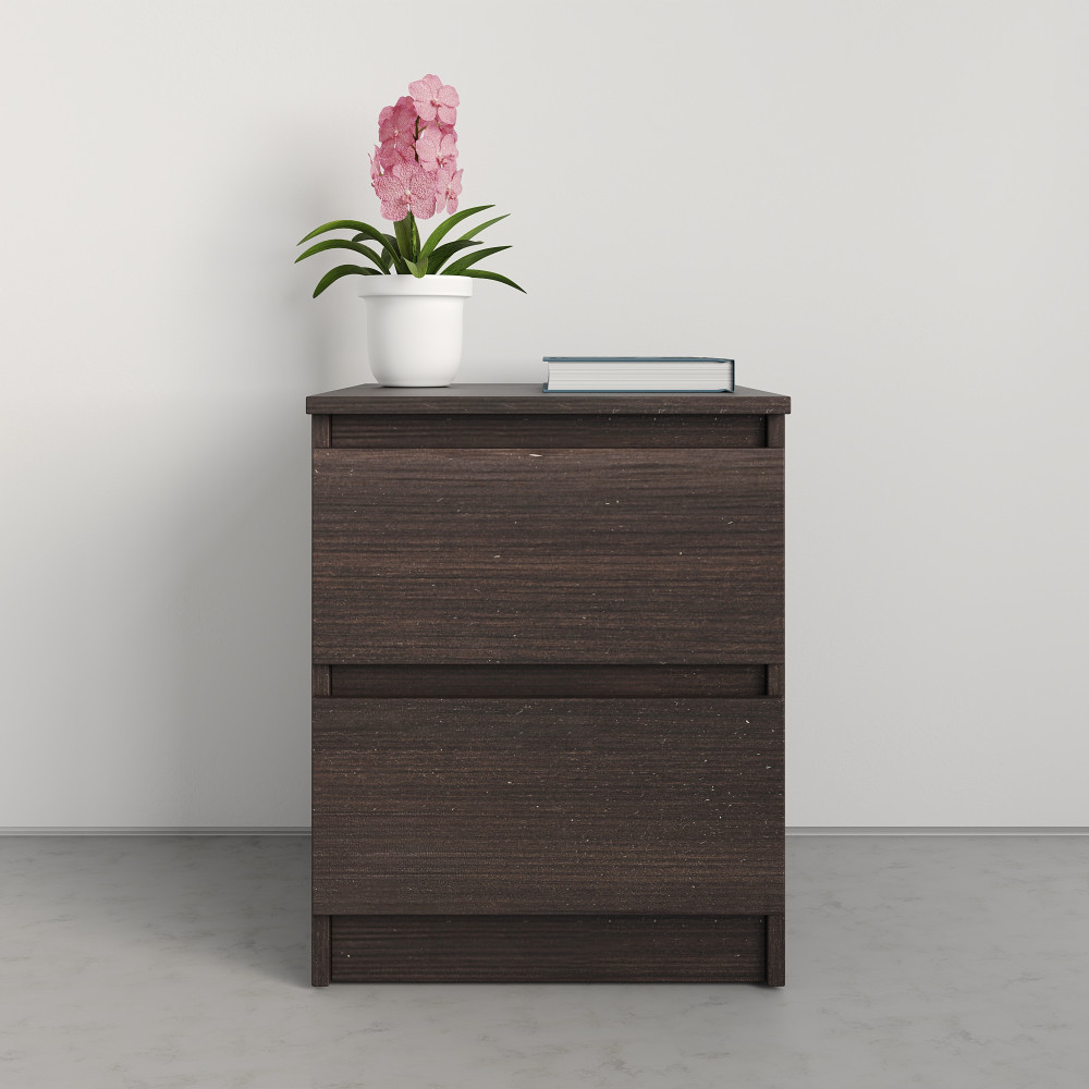 MebelStar Nightstand Neo Ristreto Oak, 40x43x53 cm (MBS-1181)