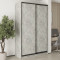 MebelStar Two-door wardrobe Combo BG 2DSP Concrete, 150x45x240 cm (MBS-10604)