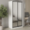 MebelStar Two-door wardrobe Standard BG 2 Mirrors Alaska white, 100x45x210 cm (MBS-11164)