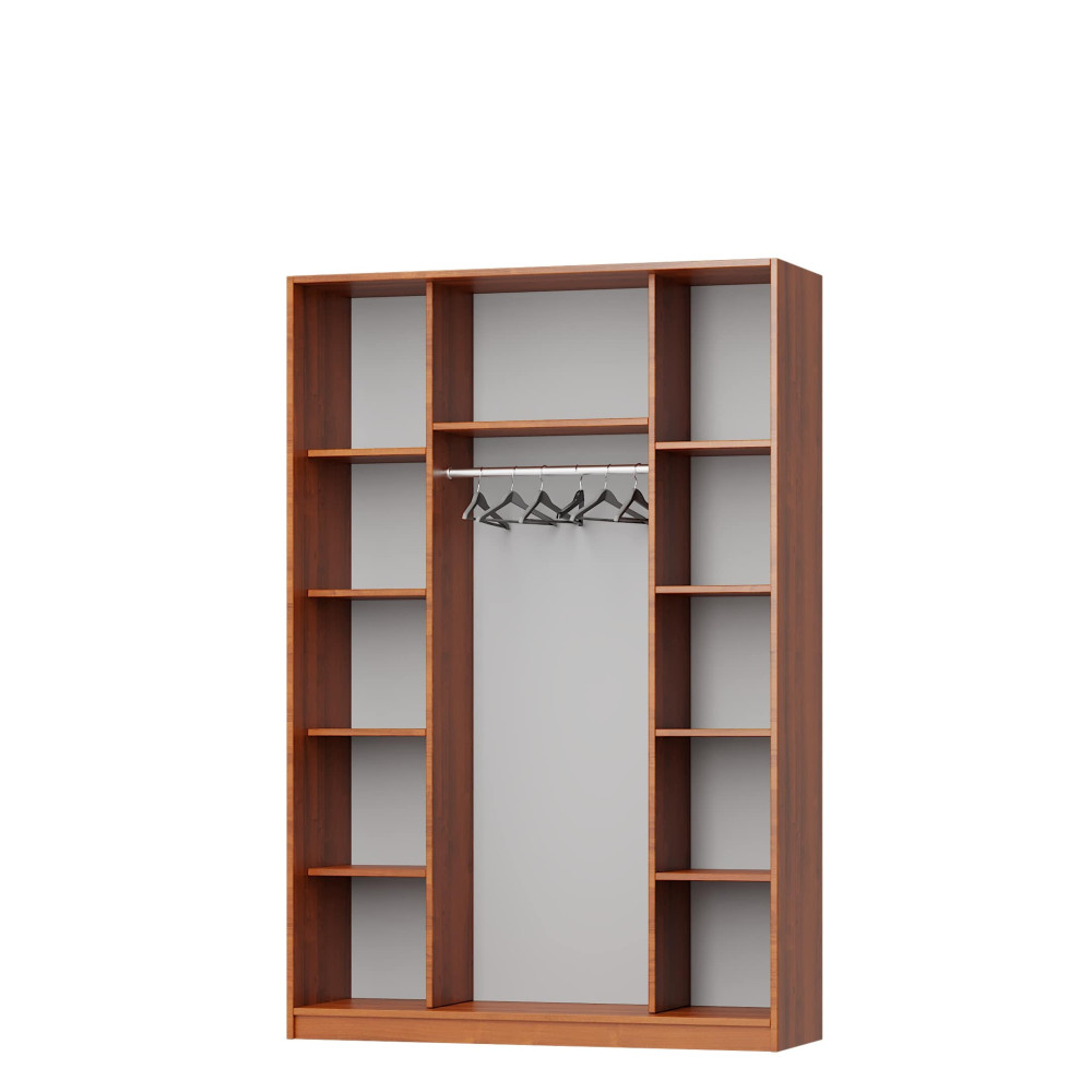 Шкаф-купе двухдверный MebelStar Комбо AL 2ДСП 150x60x210 см Кашемир (MBS-2710)