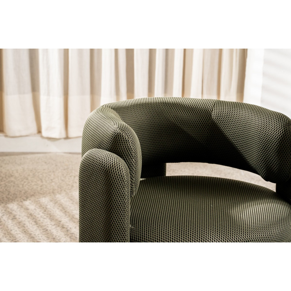 Кресло мягкое Vetro Памела Мятный (VTR-1004)