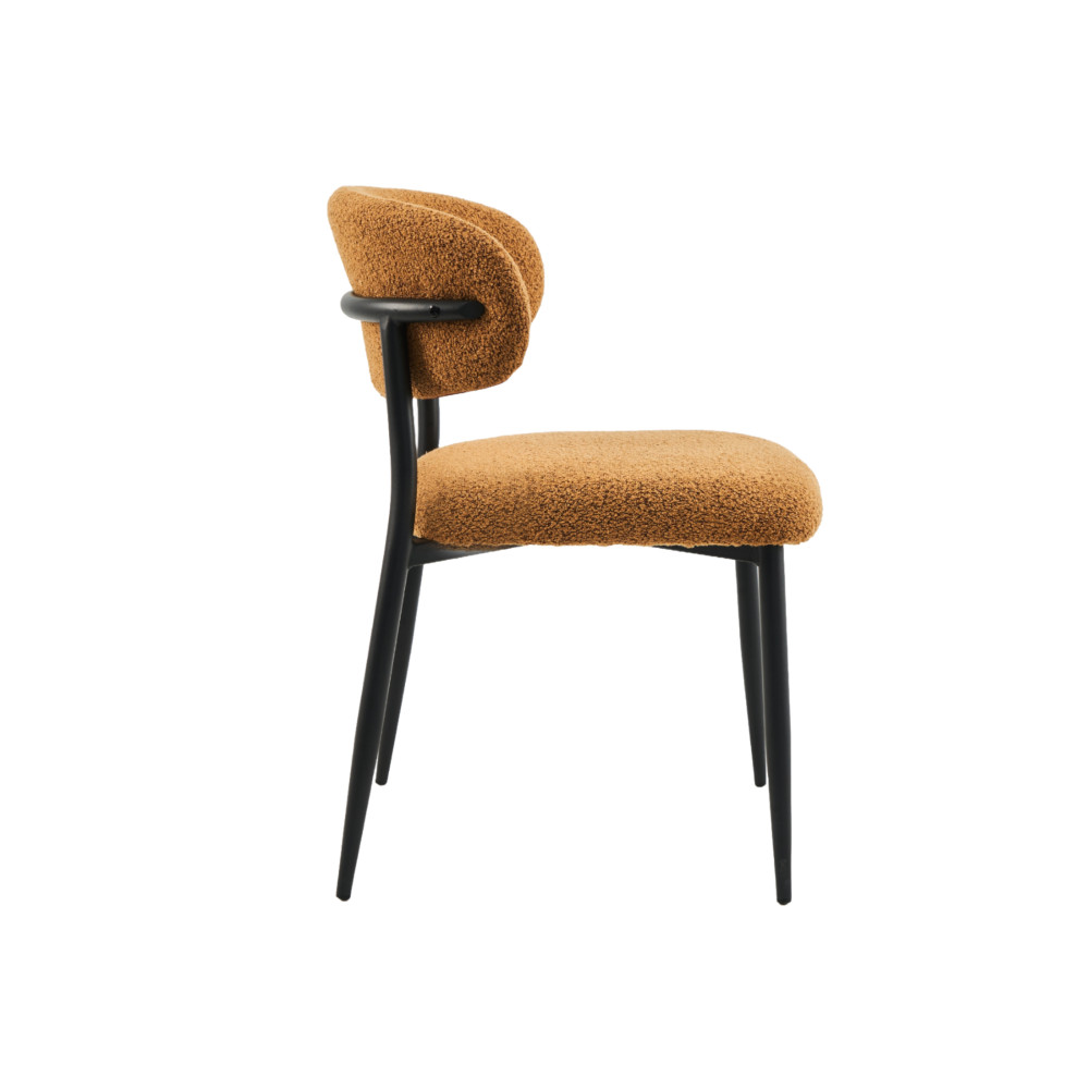 Стул кухонный Vetro M-100 Горчичный/Черный (VTR-1027)