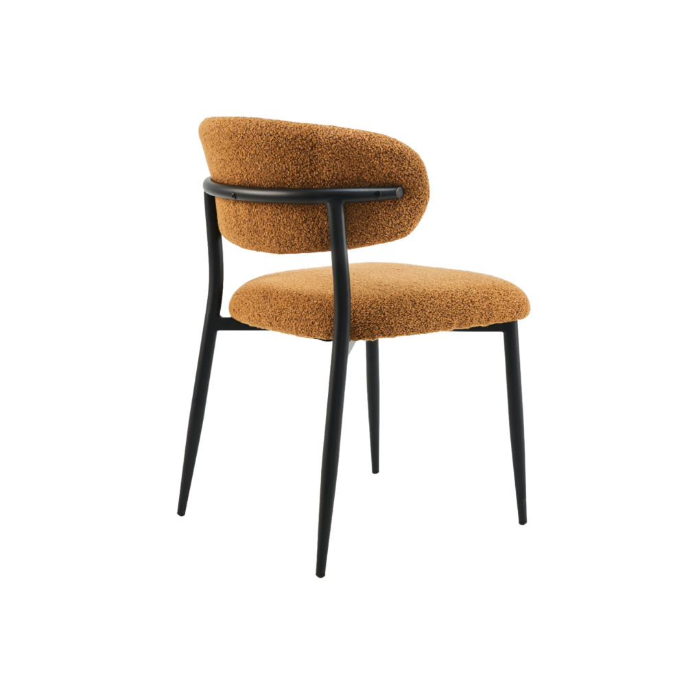 Стул кухонный Vetro M-100 Горчичный/Черный (VTR-1027)