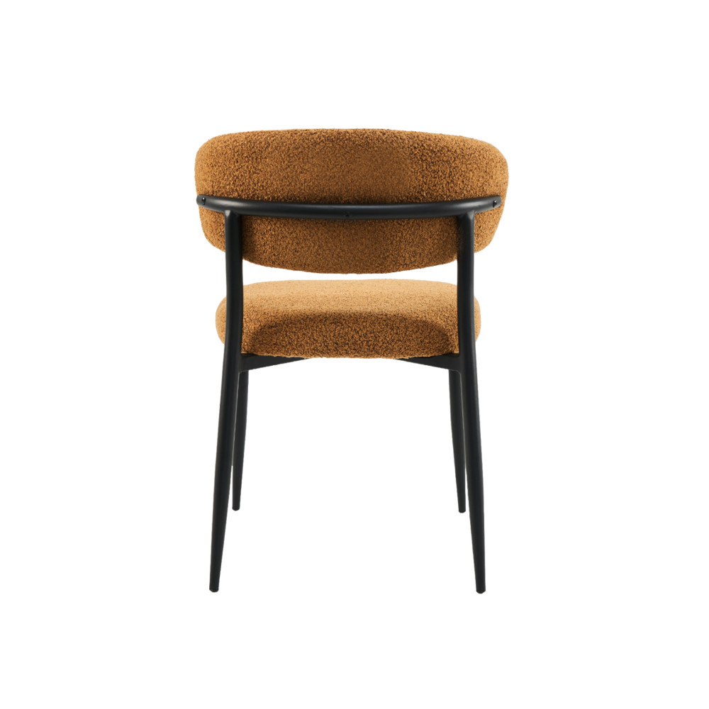 Стул кухонный Vetro M-100 Горчичный/Черный (VTR-1027)