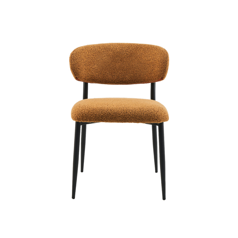 Стул кухонный Vetro M-100 Горчичный/Черный (VTR-1027)