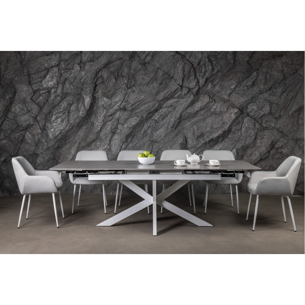 Стул кухонный Vetro M-220 Устричный/Белый (VTR-1047)