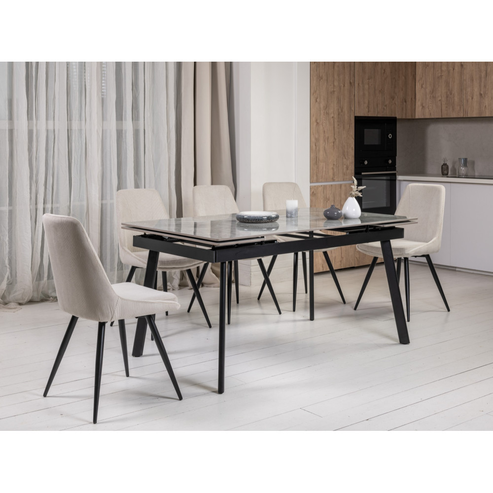 Стул кухонный Vetro M-72 Натуральный/Черный (VTR-1088)