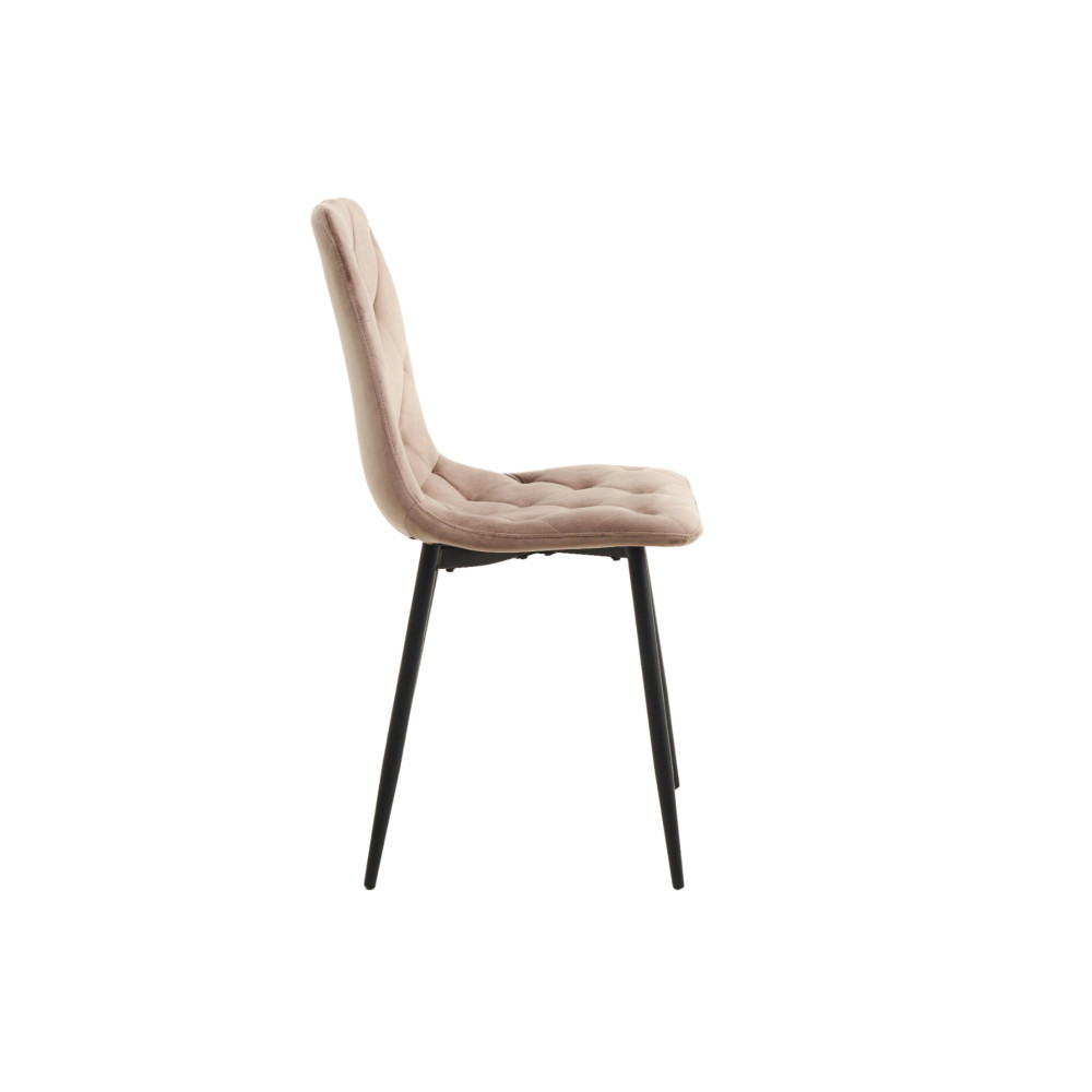 Стул кухонный Vetro N-41 Капучино/Черный (VTR-1108)