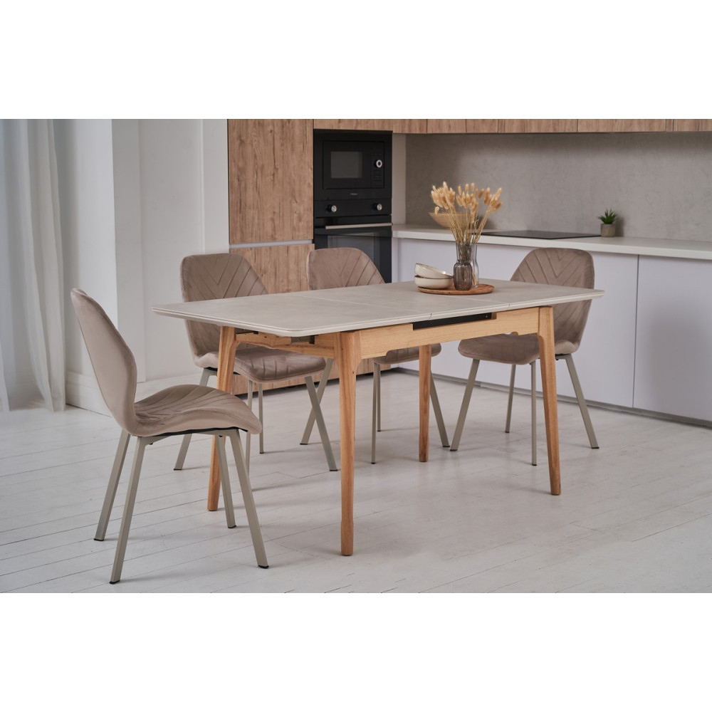 Стул кухонный Vetro N-54 Капучино (VTR-1128)