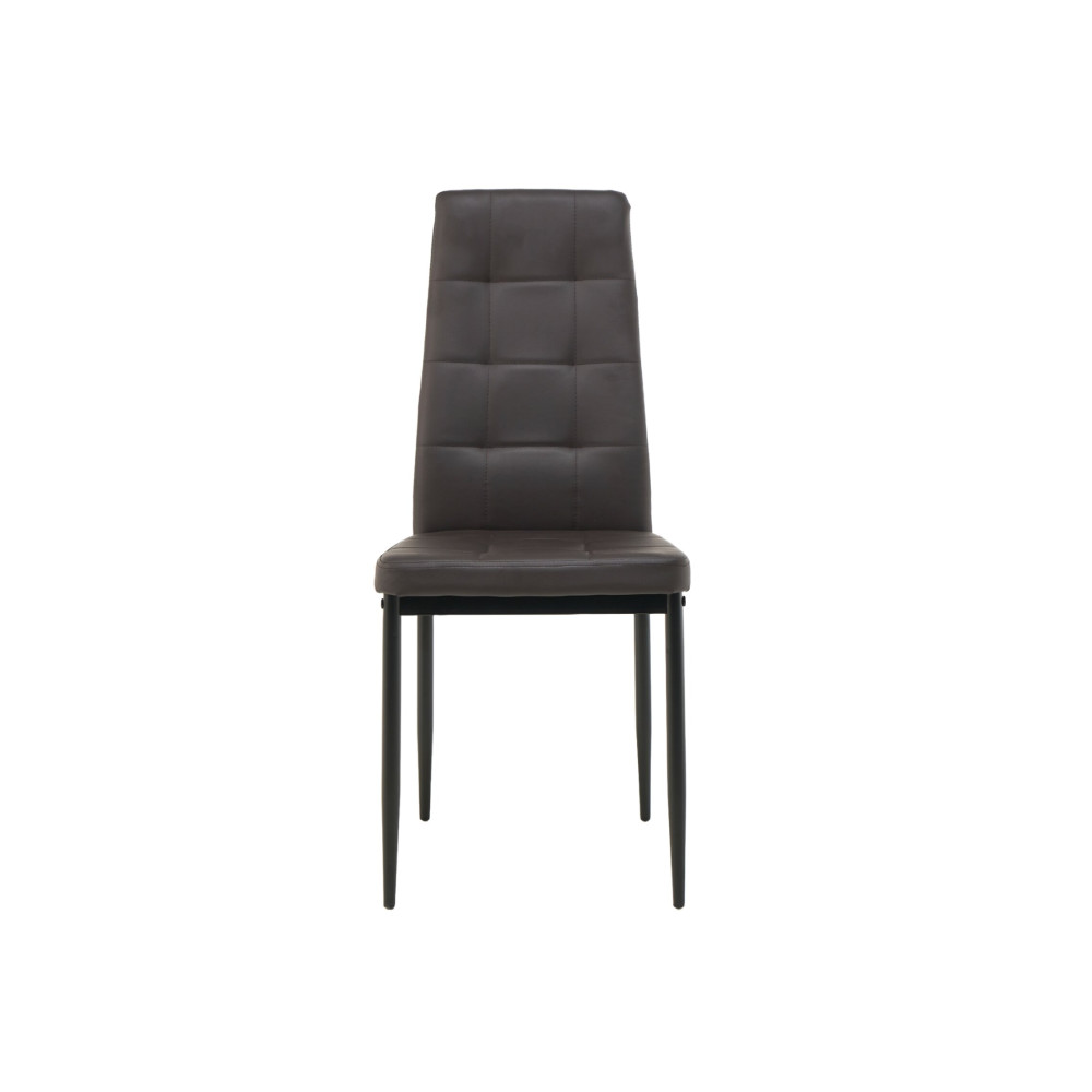 Стул кухонный Vetro N-66-2 Коричневый/Черный (VTR-1138)