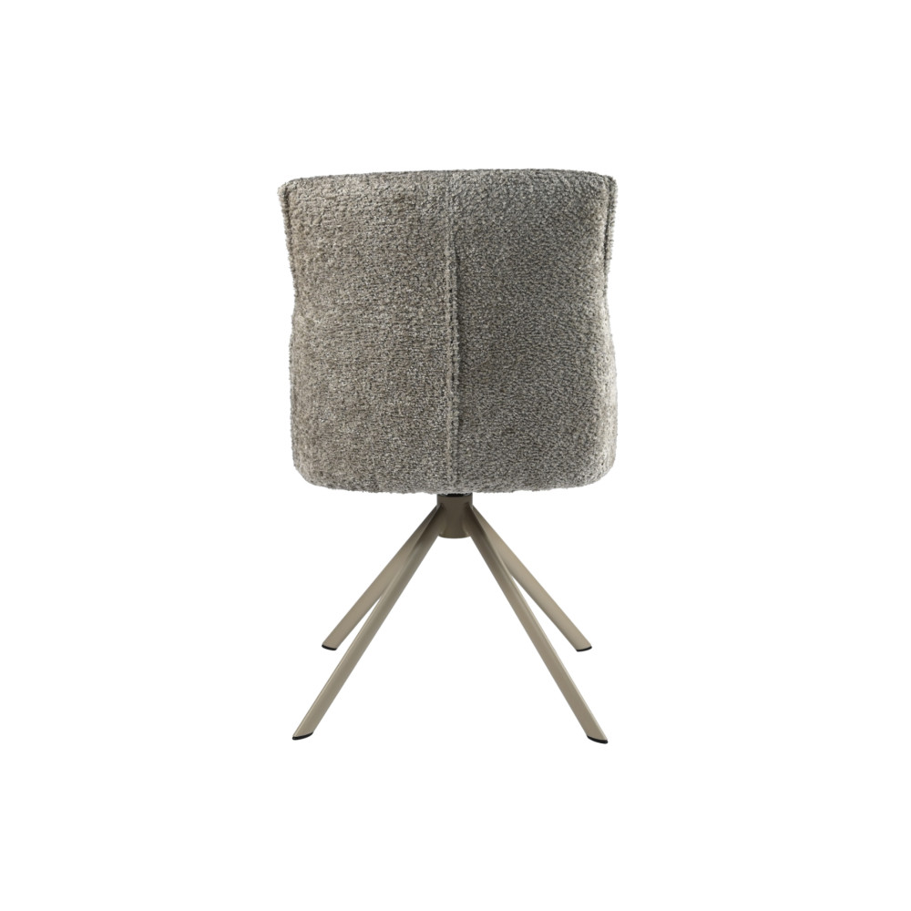 Стул поворотный Vetro R-168 Жемчужный тауп/Капучино (VTR-1158)