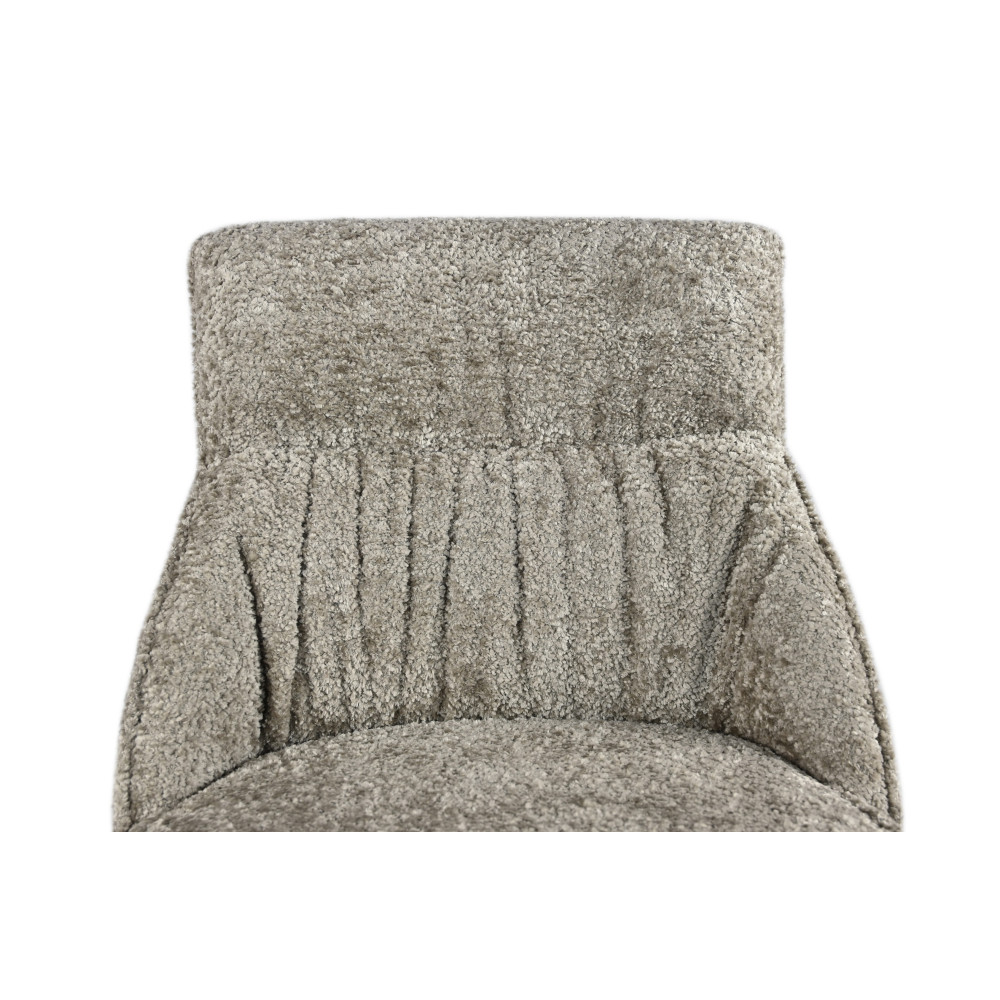 Стул поворотный Vetro R-168 Жемчужный тауп/Капучино (VTR-1158)