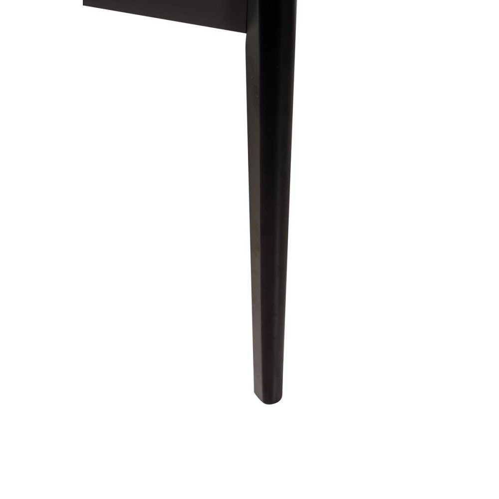 Обеденный керамический стол Vetro TM-76 Черный оникс/черный (VTR-1193)