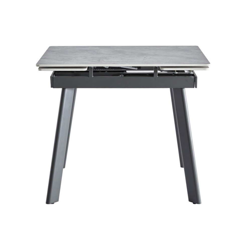 Обеденный керамический стол Vetro TM-80 Вера грей/Серый (VTR-1203)