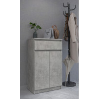 Тумба для обуви MebelStar Нео 80x35x95 см Бетон (MBS-1242)