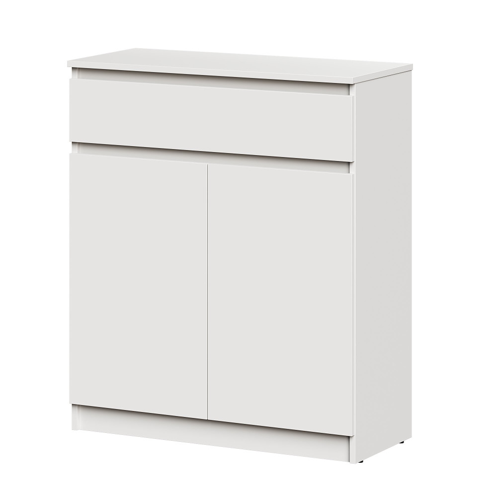 MebelStar Shoe cabinet Neo Concrete, 80x35x95 cm (MBS-1242)
