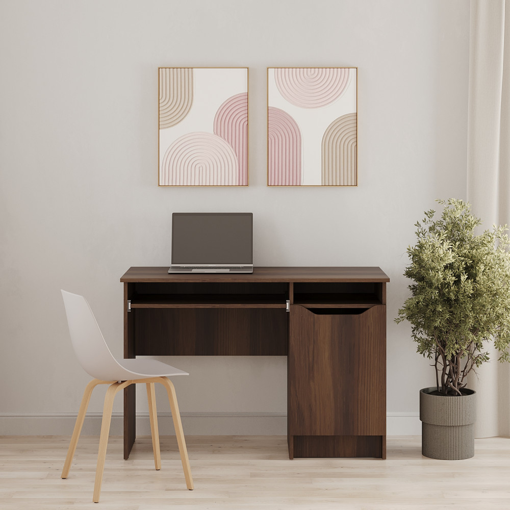 Письменный стол MebelStar Лилу 110x50x75 см Дуб янтарный (MBS-1372)