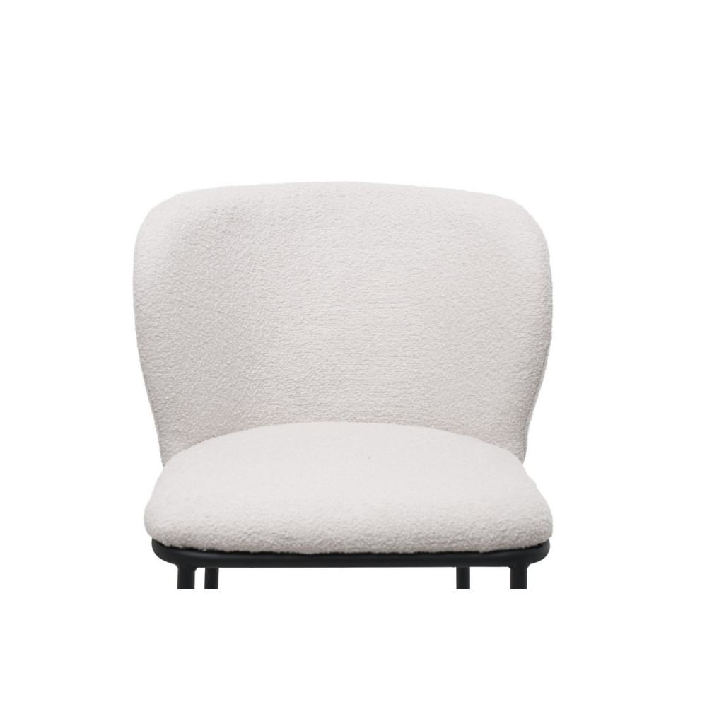 Стул барный Vetro B-300 Айвори/Черный (VTR-1018)